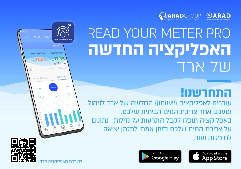 האפליקציה החדשה READYOUR METER PRO