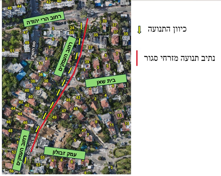 הקטע הצפוני הקטע הצפוני